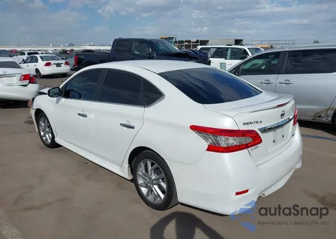 2013 Nissan Sentra Sr z USA, uszkodzony, nr VIN 3N1AB7AP1DL622380